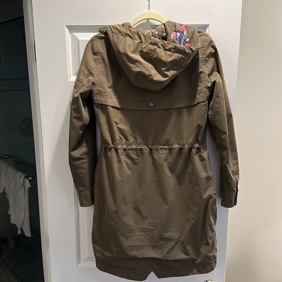 joules rainelong jacket grapeleaf Size 2 - Picture 3 of 9